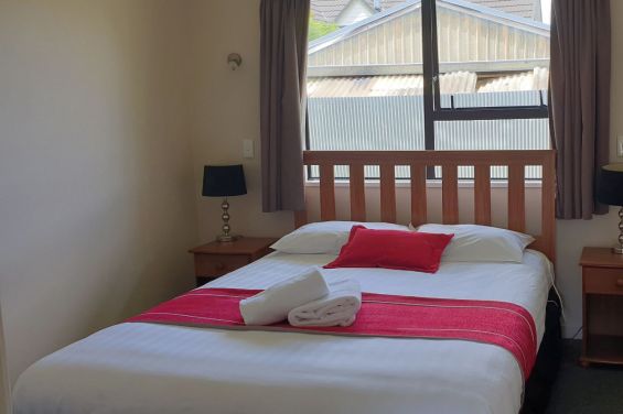 Modern Ashburton guesthouse room with daily servicing